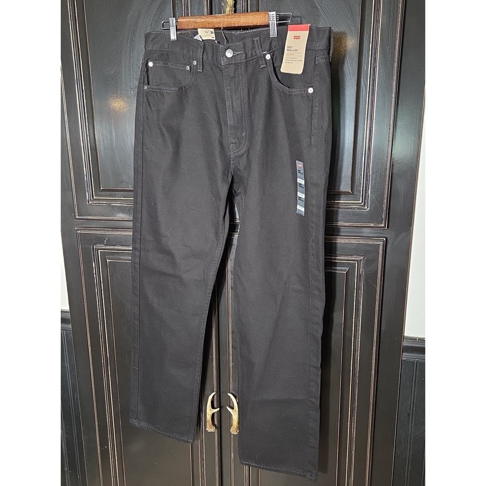 Levi's 505 Black 36x32 Nwt Jeans,